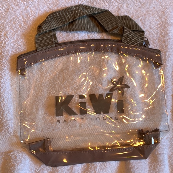 Kiwi Saint Tropez Toiletry/Make Up Pouches with Handles - Picture 7 of 9